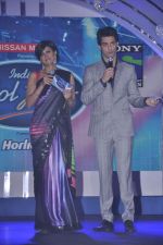 Mandira Bedi, Karan Wahi at Junior Indian idol press meet in Grand Hyatt, Mumbai on 28th May 2013 (5).JPG